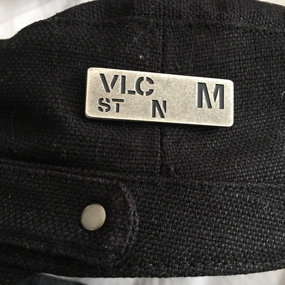 Volcom black 💯% cotton cap SZ M VLC - Picture 7 of 10